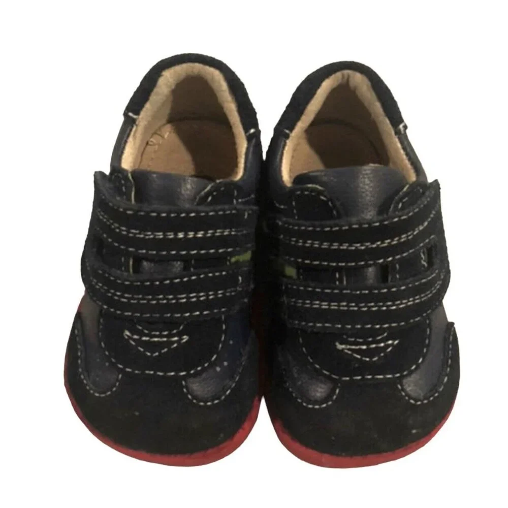 See Kai Run 4W Suede Leather Henley Trainer Shoes